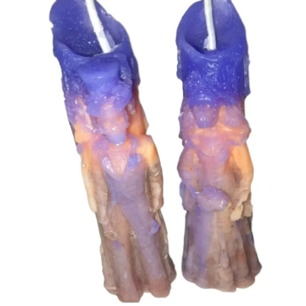 Hand crafted limited edition 2piece zombie couple raging skull collection